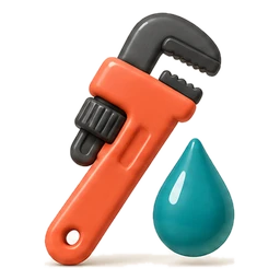 Plumbing business illustration